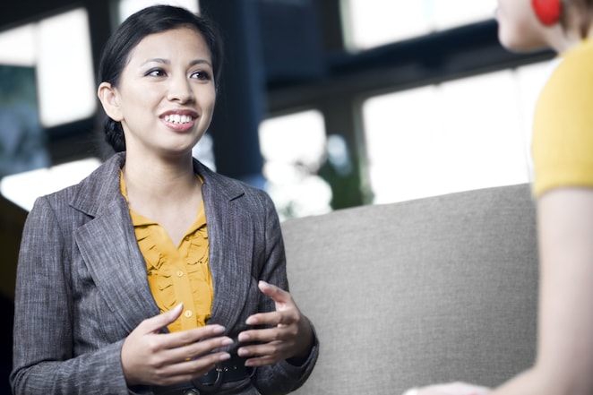 hr speaking with employee