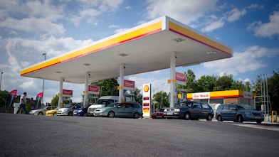shell petrol station