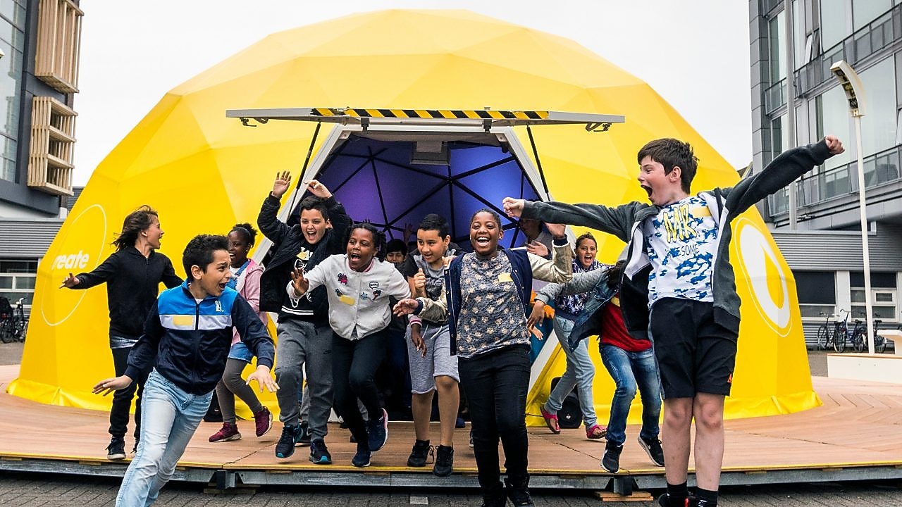 Kindergarten in the Donglian resettlement village